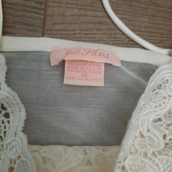 Vintage Just Flora babydoll  lingerie - Picture 6 of 6